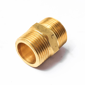 นิปเปิ้ลทองเหลือง[นอก-นอก] 1/2x3/8 KT-SBM1214
