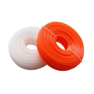 เอ็นตัดหญ้า 3.5 x 200G. เหลี่ยมขาว