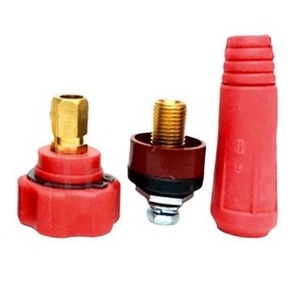 BCI/TPR ขั้วเกลียวข้อต่อตู้เชื่อม สีแดง