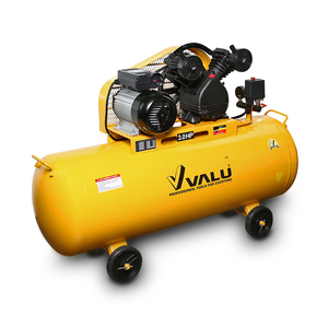VALU ปั๊มลมสายพานสองสูบ 150ลิตร มอเตอร์ 3HP รอบจัด V265-150
