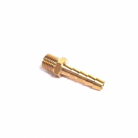 เกลียวนอกเสียบสายทองเหลือง 1/4x1/4 SBM1257