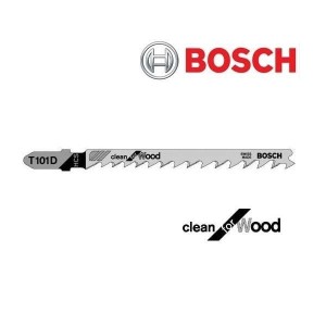 BOSCH ใบจิ๊กซอว์ T101D งานไม้ ตัดตรง 10-45MM