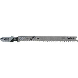 BOSCH ใบจิ๊กซอว์ T101B ไม้/ตรง อลูมิเนียมบาง<3มิล