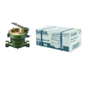 SANWA มาตรน้ำ[มิเตอร์น้ำ] SANWA 1/2 [ปรับราคาส่งเพิ่ม 10 บาท]