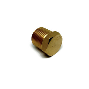 ปลั๊กอุดทองเหลืองเกลียวนอก 1/2  KT-SB1240