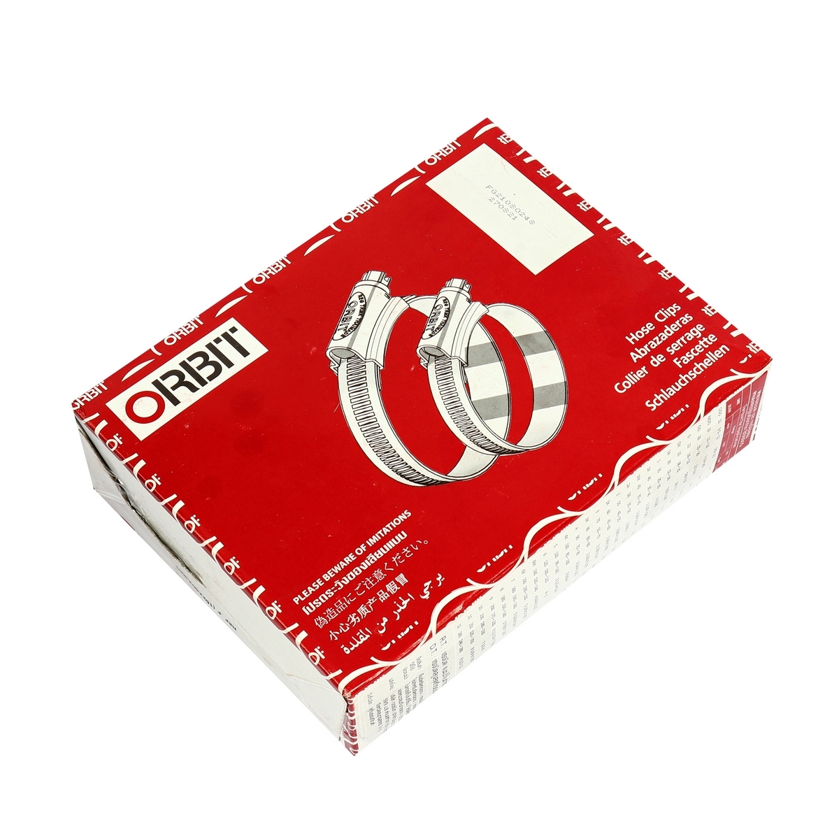 ORBIT เข็มขัด [2x]เข็มขัดรัดท่อขนาด1.3/8-2.3/8 O101-0110