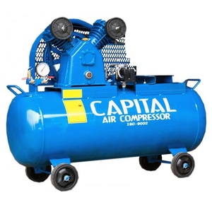 CAPITAL ปั๊มลมสองสูบ 90ลิตร ไม่มีมอเตอร์