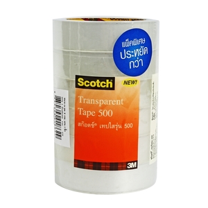 3M No.500 24มมX36 หลา เทปใสอเนกประสงค์ Z055-3275