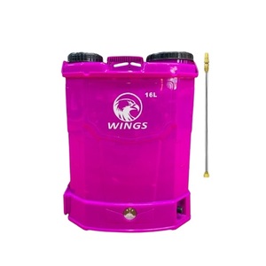 WINGS เครื่องพ่นยาแบตเตอรี่ 16L Li-ion[ลิเที่ยม] ก้านสแตนเลส หัวทองเหลือง ประกัน 3เดือนจากโรงงาน