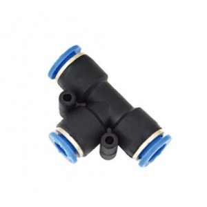 PE-6 ฟิตติ้งสามทางT 6 มิล