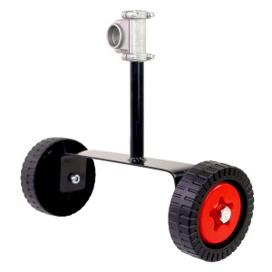 ชุดล้อเข็นสำหรับเครื่องตัดหญ้า ประกับ 28mm ชุดล้อ ติดก้านเครื่องตัดหญ้า