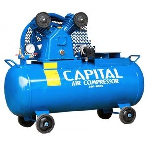 CAPITAL ปั๊มลมสองสูบ 120ลิตร ไม่มีมอเตอร์