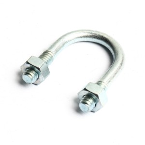 SET ยูโบลท์ 1/2 เหล็กรัดท่อ [U-Bolt] ชุบอิเล็กโทร กัลวาไนซ์ S7021-0105