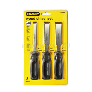 STANLEY ชุดสิ่วช่างไม้ 3 ชิ้น 1/2,3/4,1 S351-16089