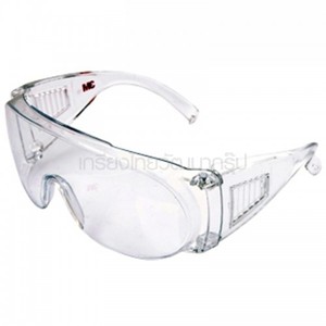 3M แว่นตาตัดหญ้าใสหน้าใหญ่ No.1611 Z055-0010