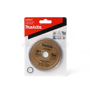 MAKITA ใบตัดเพชร4 น้ำเรียบ D-05212