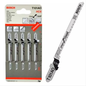 BOSCH ใบจิ๊กซอว์ T101AO ไม้/โค้ง สำหรับลามิเนต