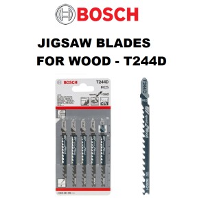 BOSCH ใบจิ๊กซอว์ T-244D งานไม้ตัดโค้ง 5-50MM