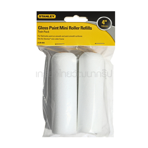 STANLEY ลูกกลิ้งฟองน้ำทาสีน้ำมัน 4 2PCS/SET 29-816-2