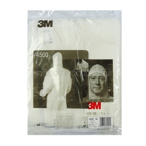 4500 COVERALL ชุดกันฝุ่น SIZE-XL Z055-0110