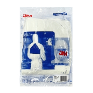 3M 4540 COVERALL ชุดกันสารเคมี SIZE-XL  Z055-0210