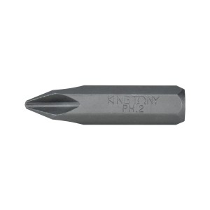 KINGTONY ดอกไขควงตอก สั้น ปากแหลม 2x36mm no.183602P-S1