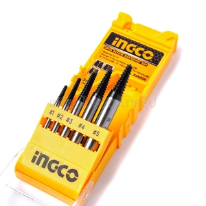 INGCO ชุดถอนเกลียวซ้าย 5 ตัวชุด ASE008