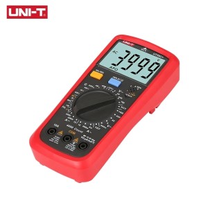 UNI-T มัลติมิเตอร์ดิจิตอล แท้[1000VDC 750VAC 10A วัดคาปาซิเตอร์ได้] UT39C+