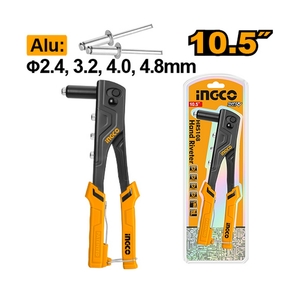 INGCO คีมย้ำรีเวท 10.5 รุ่นประหยัด HRS108