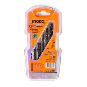 INGCO ชุดดอกสว่านเจาะเหล็ก 6 ชิ้น AKDB0801