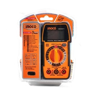 INGCO มัลติมิเตอร์ดิจิตอล DC360011  TRUR RMS