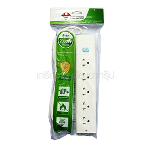 GONGNIU รางปลั๊กไฟ 1 สวิทช์ 5 ช่อง 5 เมตร G131-0115