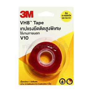 [3M] No.V10 เทปแรงยึดติดสูง VHB 18มมx2M. Z055-2905