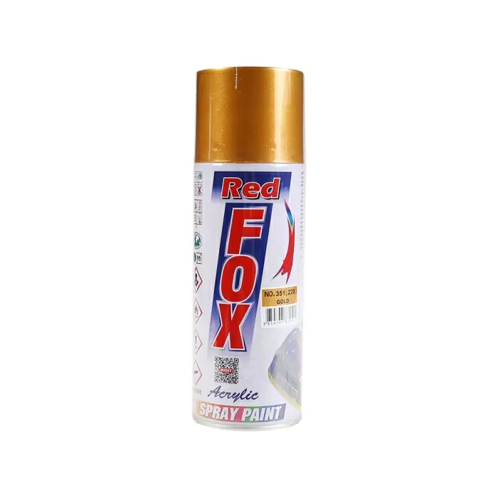 RedFox No.351[228] สีสเปรย์ สีทอง