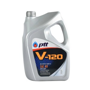 PTT 4T V-120 น้ำมันเครื่องสำหรับดีเซล 5 L