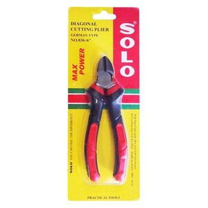 SOLO คีม MAX-POWER ปากเฉียง no.836-6