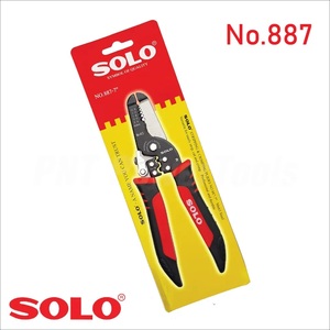 SOLO คีมตัดปอกหนีบสายไฟ No.887-7
