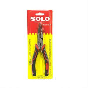 SOLO คีมช่างไฟเอนกประสงค์ปากแหลม No.876-6