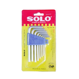 SOLO ประแจหกเหลี่ยมตัวสั้น No.901-8mm