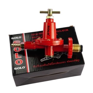 SOLO หัวปรับแก๊สแรงดันสูง มอก. SO-702 วาล์วแก๊ส