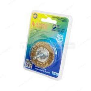 SUMO แปรงลวดกลมมีแกน 3X13x6mm RS-0301