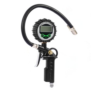 POLO หัวเติมลมพร้อมเกจ์วัดลมแบบดิจิตอลอย่างดี ยาว 38 ซม รุ่นTG-06D แรงดัน 10 บาร์ [145PSI] P343-4005