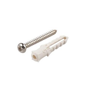 PTF-5-POLO010H  พุกพลาสติกพร้อมสกรู TF#5x1 [10/P]