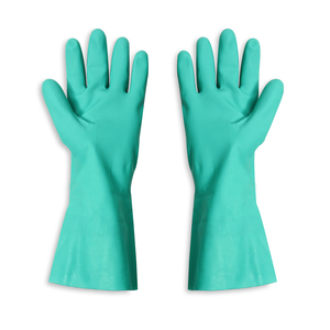 MASTER GLOVE DEXTOR ถุงมือยางไนไตร สีเขียว ไซส์ L