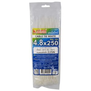 SUMO เคเบิ้ลไทร์ 250x4.8   [25ซม. ขาว]