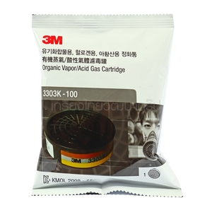 3M ตลับกรองสารเคมี 3303K-100 Z055-0529
