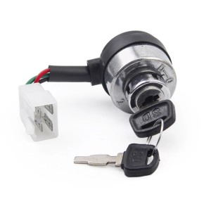 AA-MISC ชุดกุญแจ เครื่องยนต์ดีเซล 5 เขี้ยว 186F พร้อมลูกกุญแจ 2 ดอก