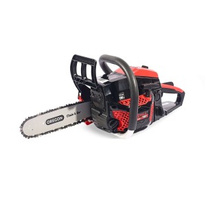 POLO เลื่อยโซ่ 11.5 นิ้ว เครื่องยนต์ 2 จังหวะ โซ่ และ บาร์ จาก OREGON แท้ P271-5800SUPER